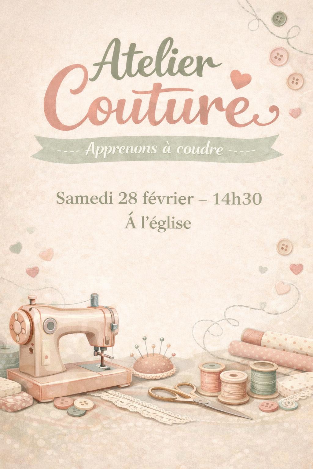 Atelier couture femmes