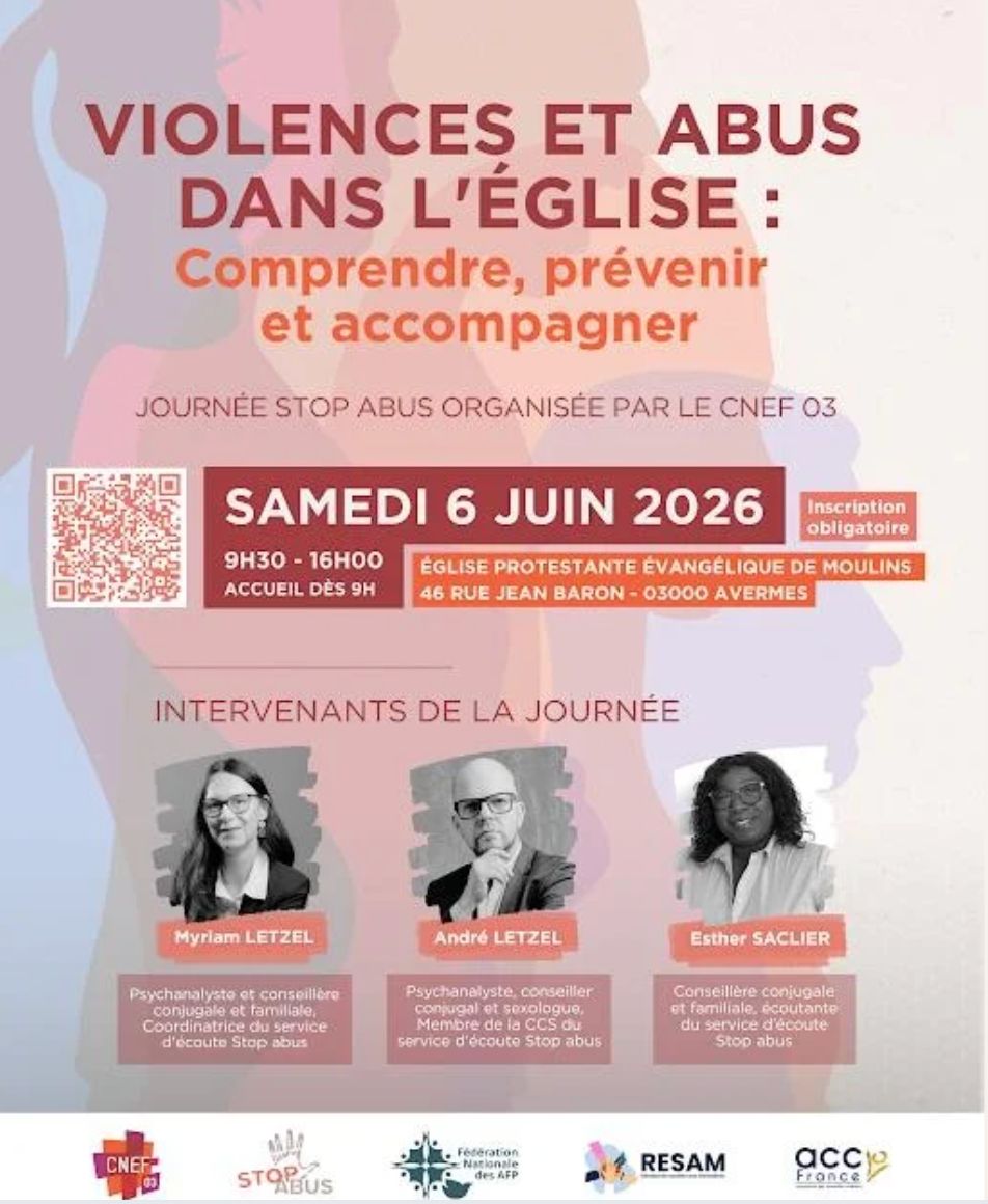 Formation violences et abus dans l'église organisée par le CNEF