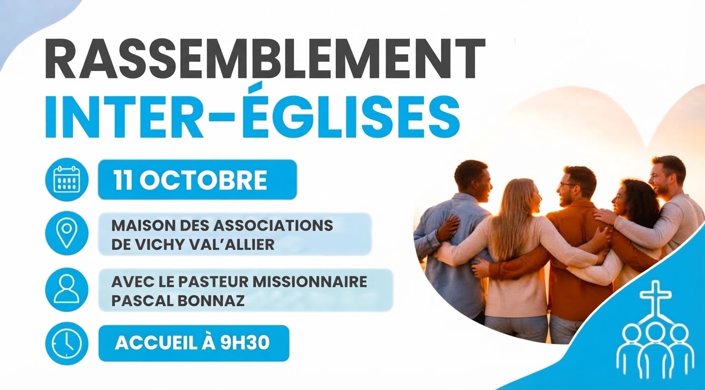 Culte inter-églises à la salle des fêtes de Vichy