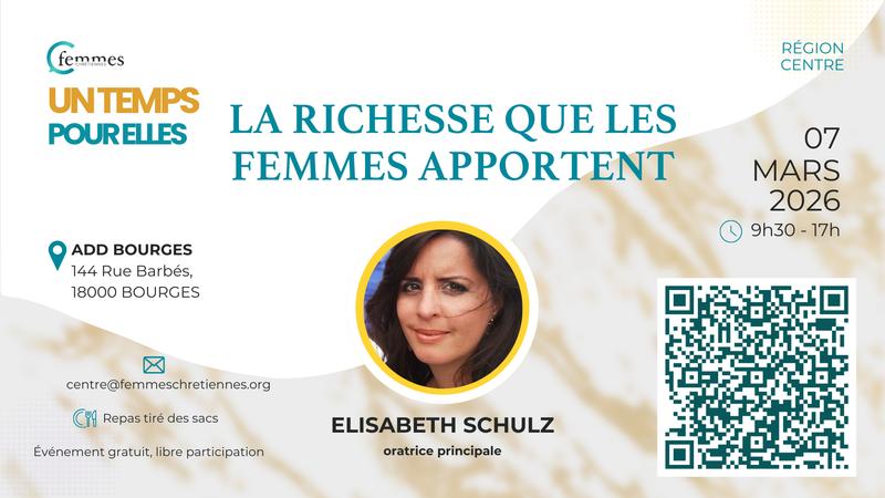 Rencontre régionale femmes chrétiennes 2026 à Bourges