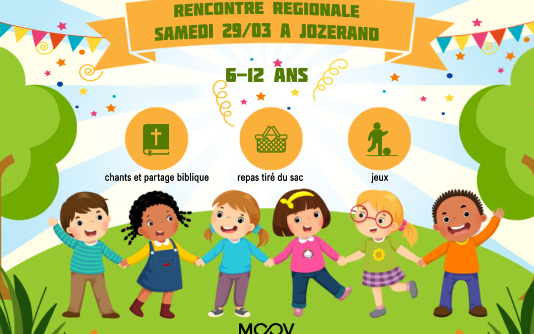 Rencontre régionale Moov enfants 6-12 ans à Jozerand